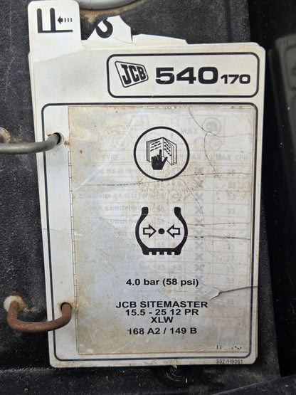 JCB 540-170 Manual