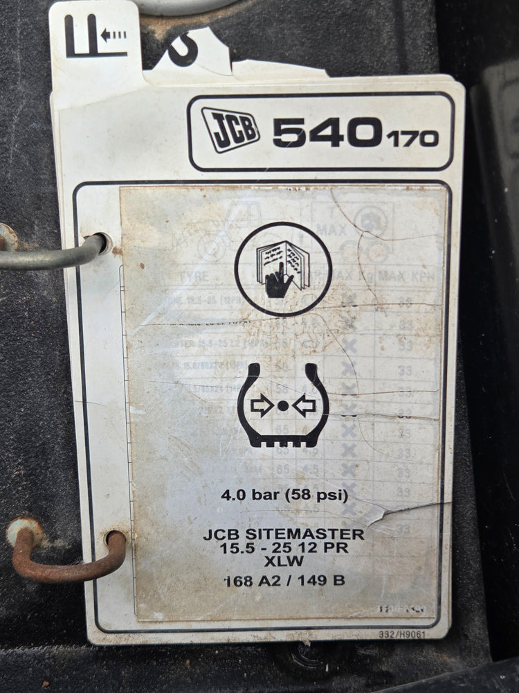JCB 540-170 Manual
