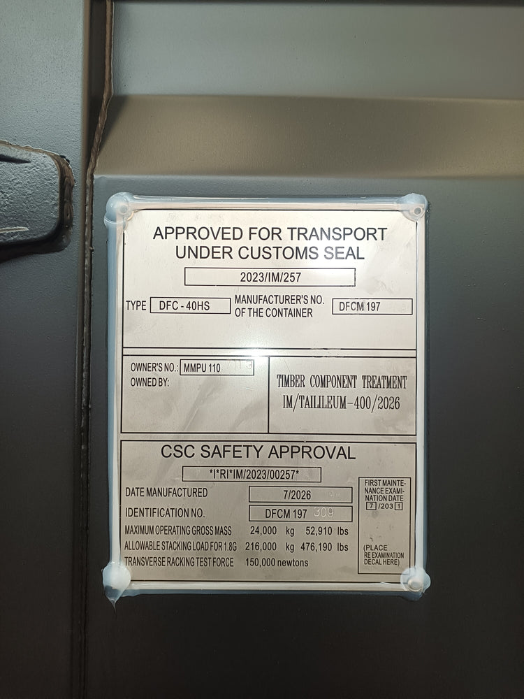 New 40ft Side Opening Shipping Container